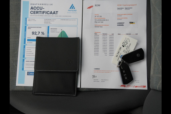 Volkswagen ID.3 Pro 58 kWh Soh 92.7% Carplay Nav Adap Cruise