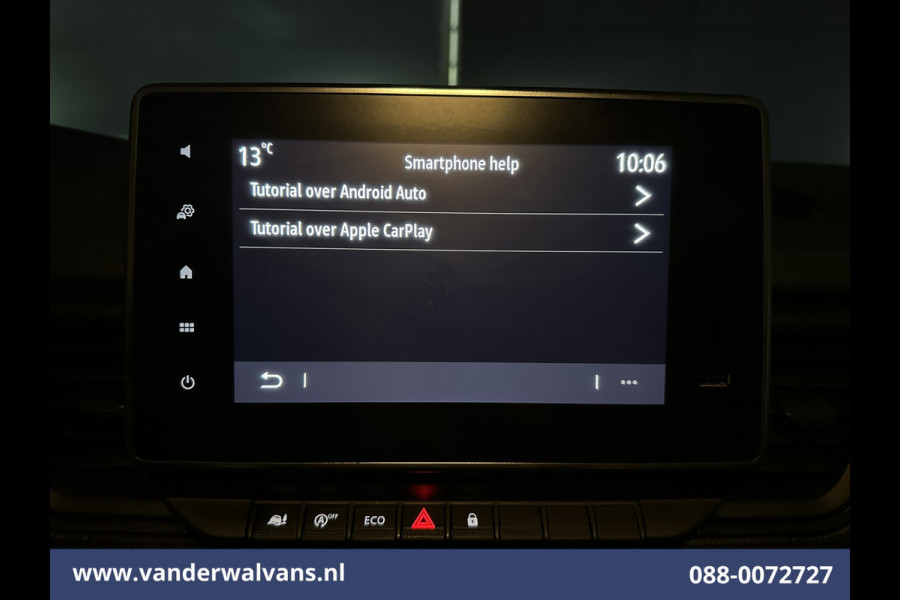 Renault Trafic 2.0 dCi 150pk L2H1 Euro6 Airco | LED | Apple Carplay | Android Auto | Cruisecontrol Parkeersensoren, Bijrijdersbank