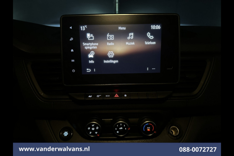 Renault Trafic 2.0 dCi 150pk L2H1 Euro6 Airco | LED | Apple Carplay | Android Auto | Cruisecontrol Parkeersensoren, Bijrijdersbank