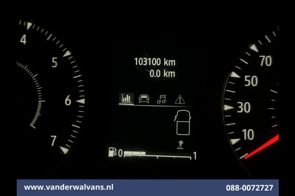 Renault Trafic 2.0 dCi 150pk L2H1 Euro6 Airco | LED | Apple Carplay | Android Auto | Cruisecontrol Parkeersensoren, Bijrijdersbank