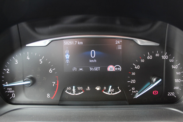 Ford Fiesta 1.0-100pk EcoBoost Titanium 5drs. Uiterst nette, luxe en zuinige Ford Fiesta. Voalautm. airco, Cruise control, Navigatie, LM wielen, Metallic lak, Parkeersensoren achter, Telefoonvoorb., Lane assist etc.