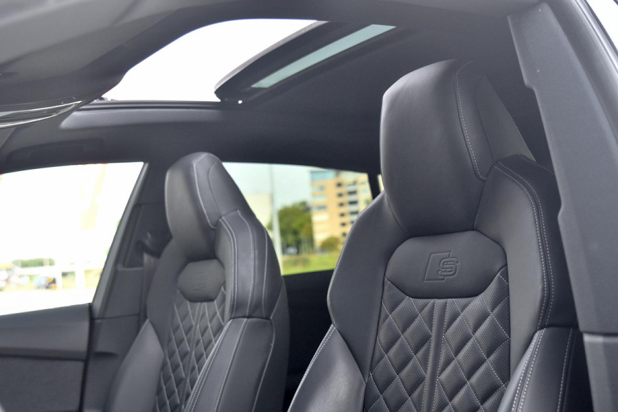 Audi Q8 60 TFSI e quattro Pro Line S Competition. RS Zetels, Softclose, Pano, Koeling, B&O, 360 3D, Trekh, HUD, Keyless, Stuurvw!