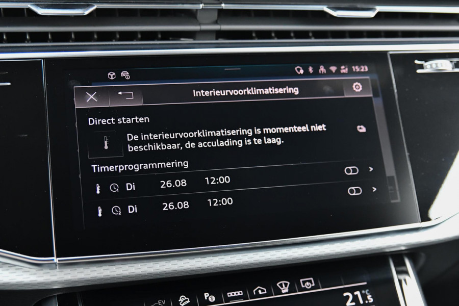 Audi Q8 60 TFSI e quattro Pro Line S Competition. RS Zetels, Softclose, Pano, Koeling, B&O, 360 3D, Trekh, HUD, Keyless, Stuurvw!