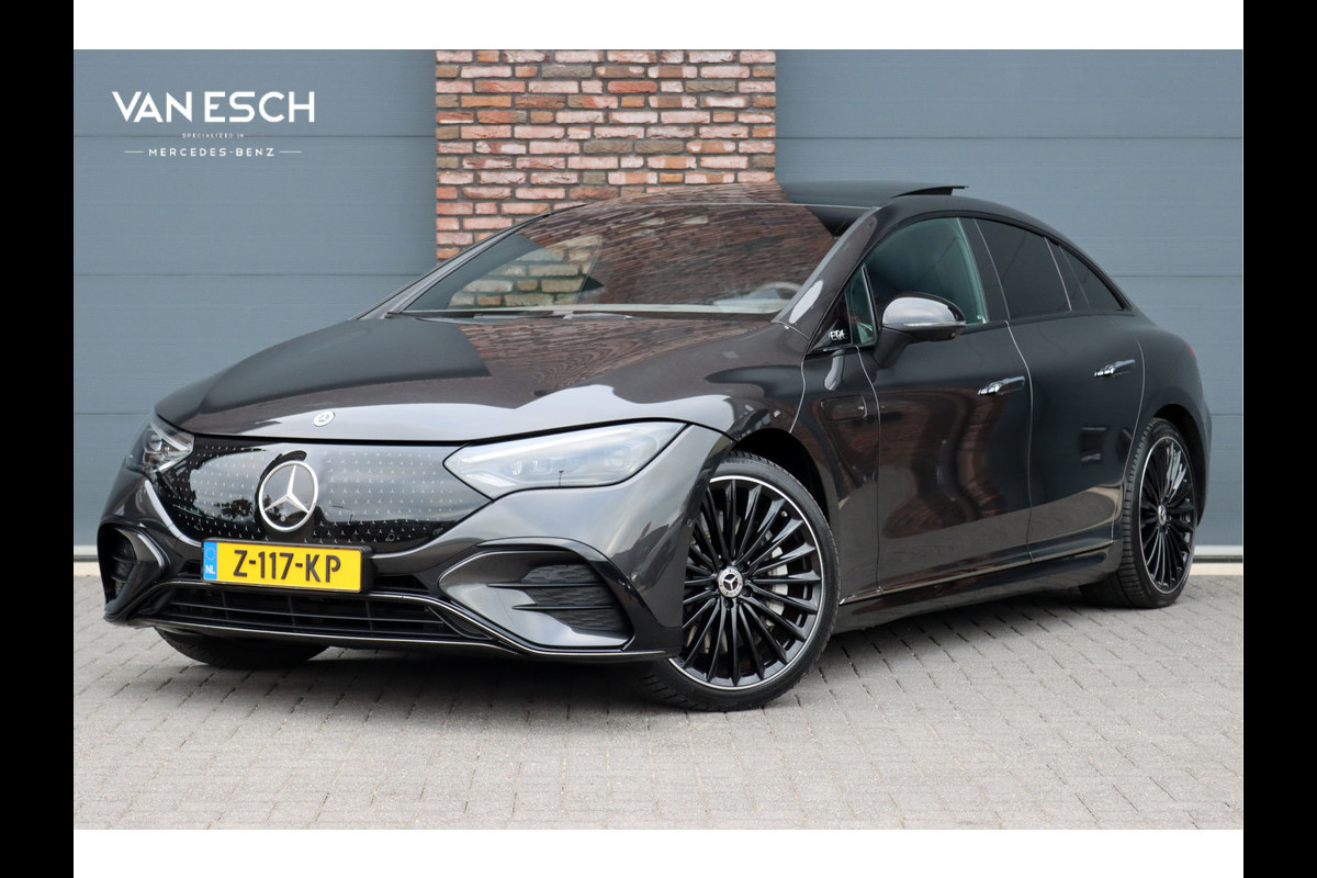 Mercedes-Benz EQE 350 Premium+ AMG Line 91 kWh | Airmatic | Achterasbesturing | Distronic+ | Burmester | Massage | Stoelventilatie | HUD | Digital light | Augmented Reality |