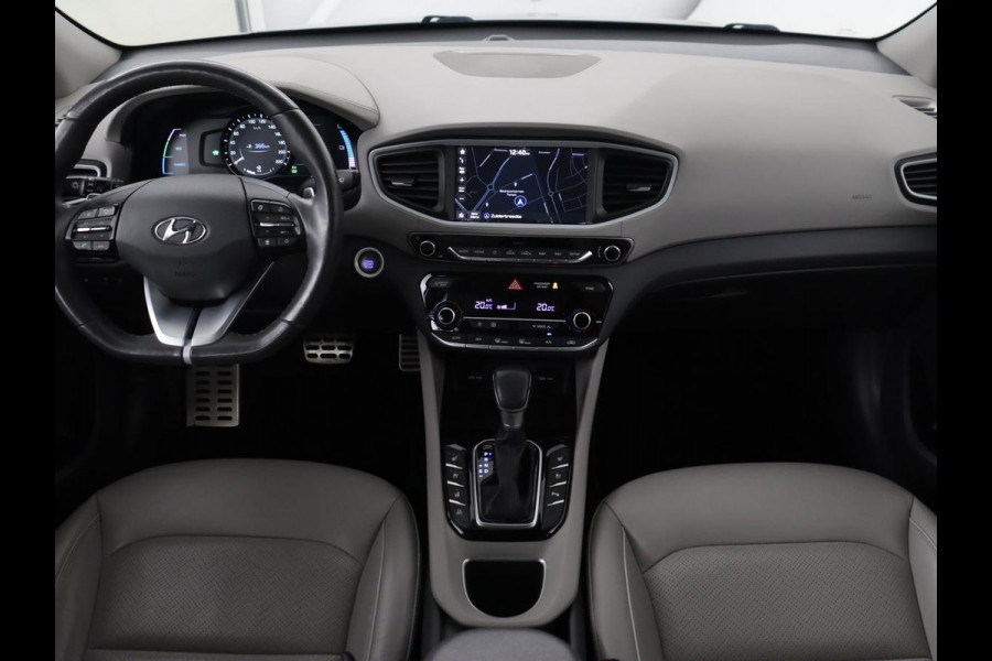 Hyundai IONIQ 1.6 GDI PHEV Premium | Stoelventilatie | Leder | Adaptive cruise | Bi-Xenon | Achterbankverwarming | Carplay | Keyless | Navigatie | Climate control | Stuurverwarming | Plug In