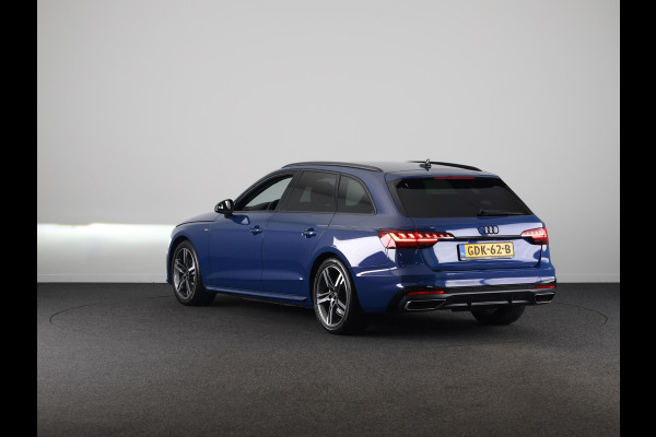 Audi A4 Avant 40 TFSI S edition Competition 204 pk S-tronic |  Private lease vanaf € 686,- per maand  | Verlengde garantie | Navigatie | Elektr. trekhaak | Parkeersensoren | Cruise control | Stoelverwarming | LED koplampen |