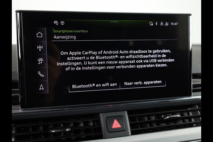 Audi A4 Avant 40 TFSI S edition Competition 204 pk S-tronic |  Private lease vanaf € 686,- per maand  | Verlengde garantie | Navigatie | Elektr. trekhaak | Parkeersensoren | Cruise control | Stoelverwarming | LED koplampen |