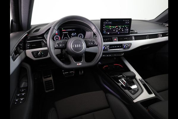Audi A4 Avant 40 TFSI S edition Competition 204 pk S-tronic |  Private lease vanaf € 686,- per maand  | Verlengde garantie | Navigatie | Elektr. trekhaak | Parkeersensoren | Cruise control | Stoelverwarming | LED koplampen |