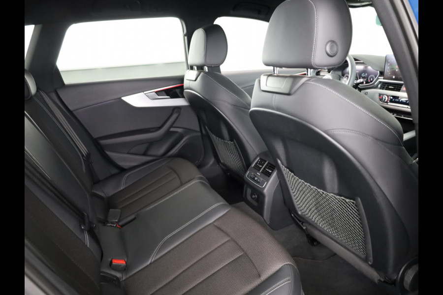 Audi A4 Avant 40 TFSI S edition Competition 204 pk S-tronic |  Private lease vanaf € 686,- per maand  | Verlengde garantie | Navigatie | Elektr. trekhaak | Parkeersensoren | Cruise control | Stoelverwarming | LED koplampen |