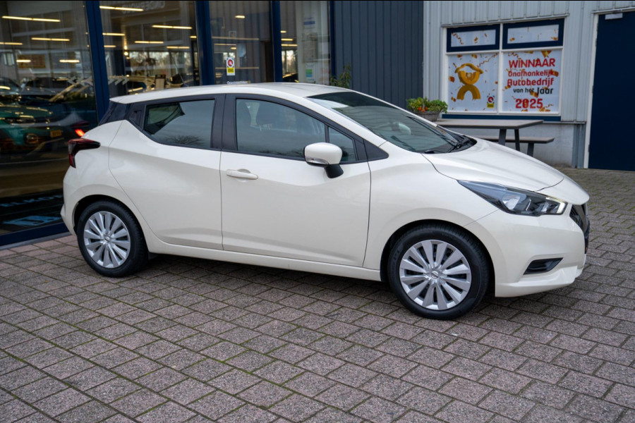 Nissan Micra 1.0 IG-T Acenta | Prijs rijklaar incl 12 mnd garantie | Airco Bluetooth Usb Cruise Multi Stuurwiel