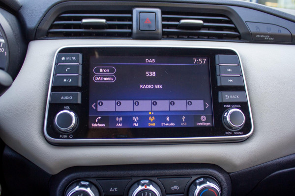 Nissan Micra 1.0 IG-T Acenta | Prijs rijklaar incl 12 mnd garantie | Airco Bluetooth Usb Cruise Multi Stuurwiel