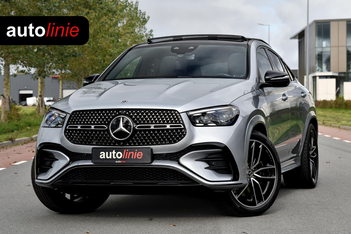 Mercedes-Benz GLE Coupé 400 e 4MATIC AMG. Pano, Koeling, Distronic+, Memory, HUD, 360 3D, Burm, Luchtv, Leder, Keyless!