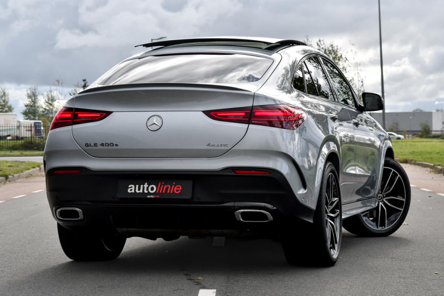 Mercedes-Benz GLE Coupé 400 e 4MATIC AMG. Pano, Koeling, Distronic+, Memory, HUD, 360 3D, Burm, Luchtv, Leder, Keyless!