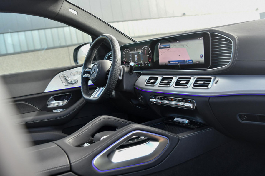 Mercedes-Benz GLE Coupé 400 e 4MATIC AMG. Pano, Koeling, Distronic+, Memory, HUD, 360 3D, Burm, Luchtv, Leder, Keyless!