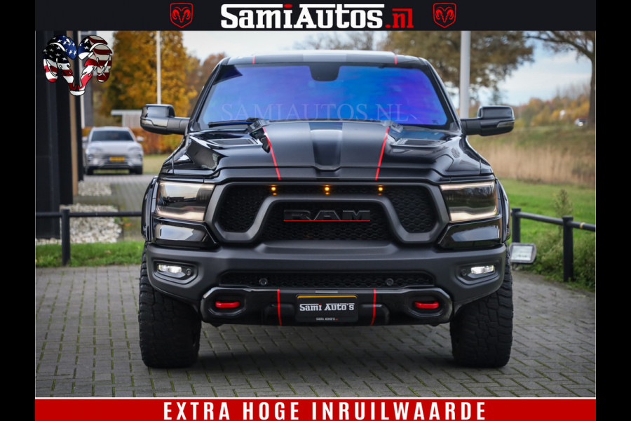 Dodge Ram 1500 HULK | 5.7 V8 | REBEL | WIDEBODY | LUCHTVERING | PANODAK | BREEDSET WIELEN | MEGA DIK | CREWCAB | DUBBELE CABINE | DC 5 PERSOONS | TOP CONDITIE | EERSTE EIGENAAR |