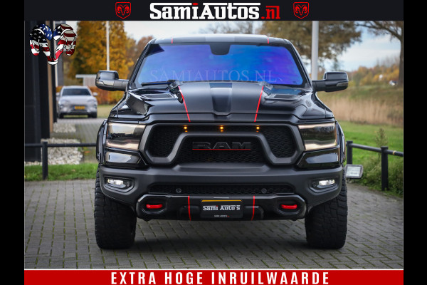 Dodge Ram 1500 HULK | 5.7 V8 | REBEL | WIDEBODY | LUCHTVERING | PANODAK | BREEDSET WIELEN | MEGA DIK | CREWCAB | DUBBELE CABINE | DC 5 PERSOONS | TOP CONDITIE | EERSTE EIGENAAR |