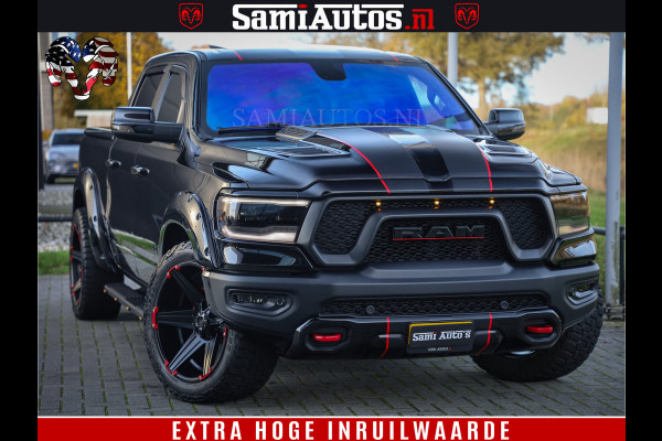 Dodge Ram 1500 HULK | 5.7 V8 | REBEL | WIDEBODY | LUCHTVERING | PANODAK | BREEDSET WIELEN | MEGA DIK | CREWCAB | DUBBELE CABINE | DC 5 PERSOONS | TOP CONDITIE | EERSTE EIGENAAR |