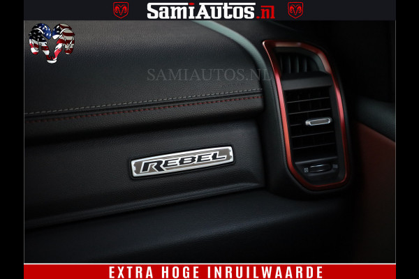 Dodge Ram 1500 HULK | 5.7 V8 | REBEL | WIDEBODY | LUCHTVERING | PANODAK | BREEDSET WIELEN | MEGA DIK | CREWCAB | DUBBELE CABINE | DC 5 PERSOONS | TOP CONDITIE | EERSTE EIGENAAR |