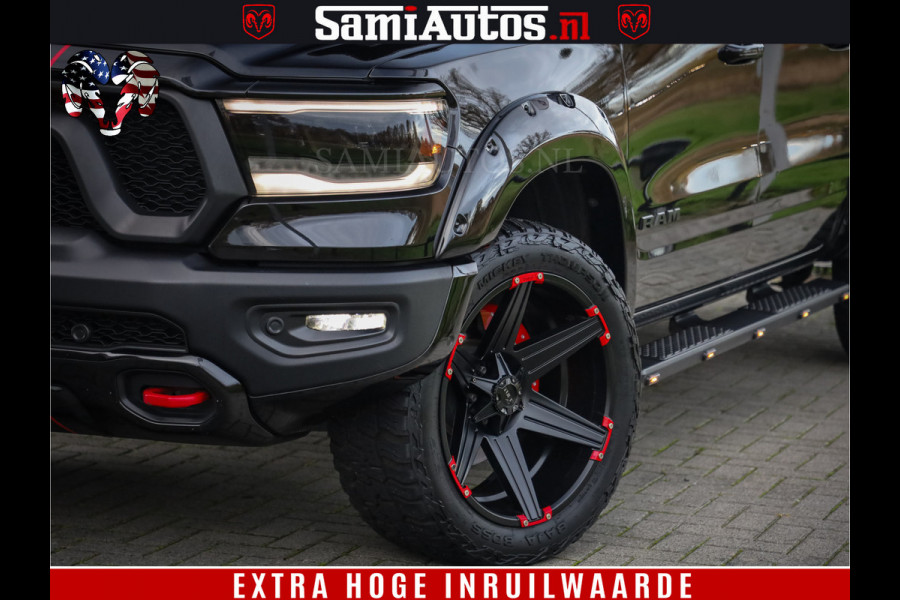 Dodge Ram 1500 HULK | 5.7 V8 | REBEL | WIDEBODY | LUCHTVERING | PANODAK | BREEDSET WIELEN | MEGA DIK | CREWCAB | DUBBELE CABINE | DC 5 PERSOONS | TOP CONDITIE | EERSTE EIGENAAR |