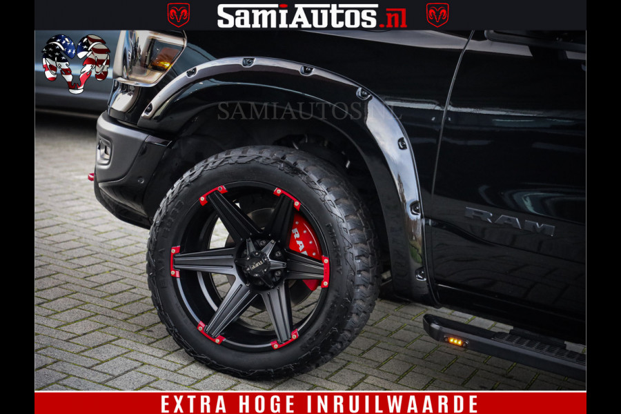 Dodge Ram 1500 HULK | 5.7 V8 | REBEL | WIDEBODY | LUCHTVERING | PANODAK | BREEDSET WIELEN | MEGA DIK | CREWCAB | DUBBELE CABINE | DC 5 PERSOONS | TOP CONDITIE | EERSTE EIGENAAR |