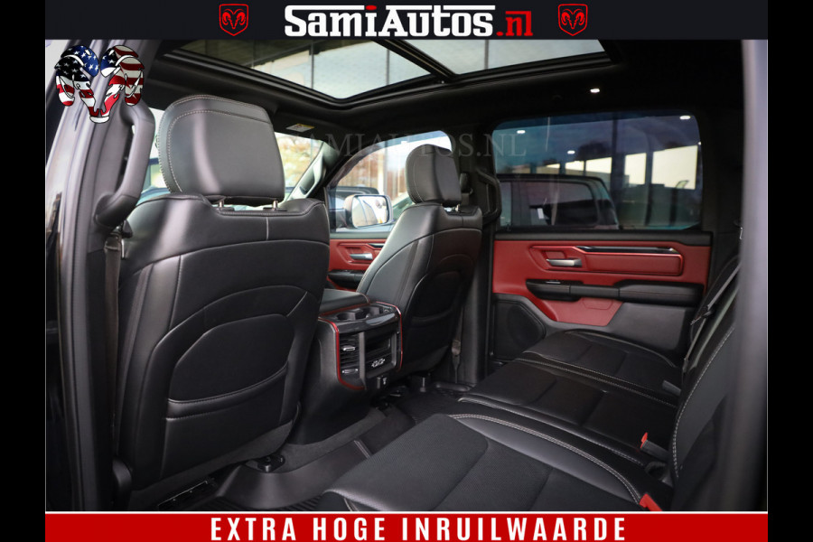 Dodge Ram 1500 HULK | 5.7 V8 | REBEL | WIDEBODY | LUCHTVERING | PANODAK | BREEDSET WIELEN | MEGA DIK | CREWCAB | DUBBELE CABINE | DC 5 PERSOONS | TOP CONDITIE | EERSTE EIGENAAR |