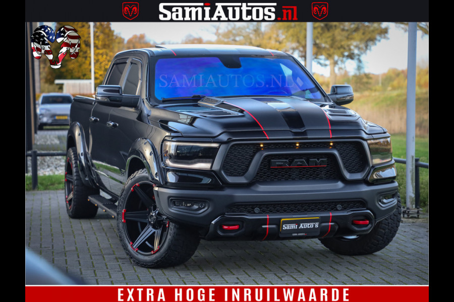 Dodge Ram 1500 HULK | 5.7 V8 | REBEL | WIDEBODY | LUCHTVERING | PANODAK | BREEDSET WIELEN | MEGA DIK | CREWCAB | DUBBELE CABINE | DC 5 PERSOONS | TOP CONDITIE | EERSTE EIGENAAR |
