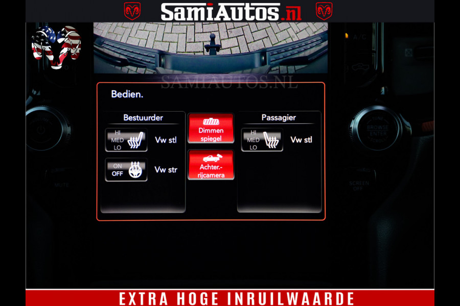 Dodge Ram 1500 HULK | 5.7 V8 | REBEL | WIDEBODY | LUCHTVERING | PANODAK | BREEDSET WIELEN | MEGA DIK | CREWCAB | DUBBELE CABINE | DC 5 PERSOONS | TOP CONDITIE | EERSTE EIGENAAR |