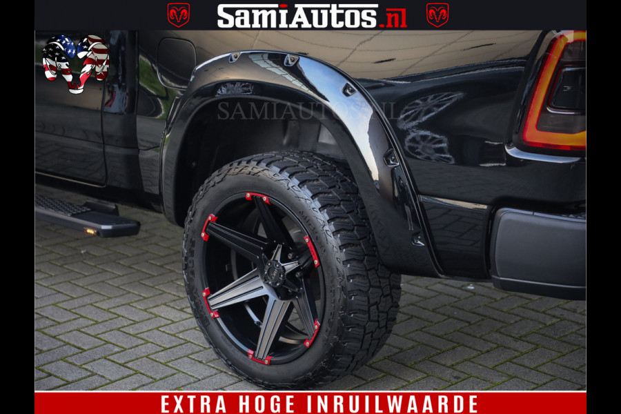 Dodge Ram 1500 HULK | 5.7 V8 | REBEL | WIDEBODY | LUCHTVERING | PANODAK | BREEDSET WIELEN | MEGA DIK | CREWCAB | DUBBELE CABINE | DC 5 PERSOONS | TOP CONDITIE | EERSTE EIGENAAR |