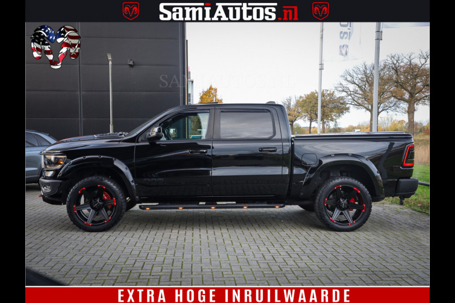 Dodge Ram 1500 HULK | 5.7 V8 | REBEL | WIDEBODY | LUCHTVERING | PANODAK | BREEDSET WIELEN | MEGA DIK | CREWCAB | DUBBELE CABINE | DC 5 PERSOONS | TOP CONDITIE | EERSTE EIGENAAR |