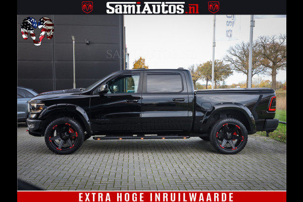 Dodge Ram 1500 HULK | 5.7 V8 | REBEL | WIDEBODY | LUCHTVERING | PANODAK | BREEDSET WIELEN | MEGA DIK | CREWCAB | DUBBELE CABINE | DC 5 PERSOONS | TOP CONDITIE | EERSTE EIGENAAR |