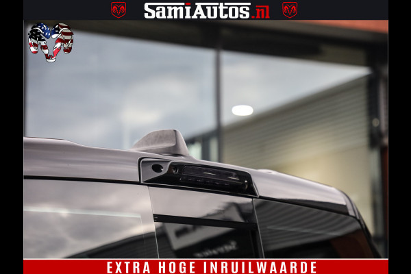 Dodge Ram 1500 BLACK OPS LONGHORN 5.7 V8 HEMI | 8820KM! | BOM VOL | HUD | LUCHTVERING | PANO | 200L LPG | ADAPTIVE CRUISE | DIGI VIRTUAL CLUSTER | CARPLAY | 3500KG | HEADUP | CREW CAB DUBBELE CABINE | 5 PERSOONS | ZWART MET BRUIN LEDER | Z.G.A.N