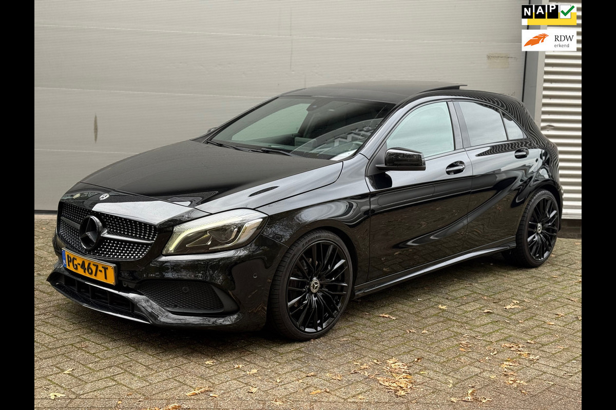 Mercedes-Benz A-Klasse 180 Business Solution AMG l Pano l Kleppenuitlaat l Cruise l Rijdt & Schakelt zeer goed l