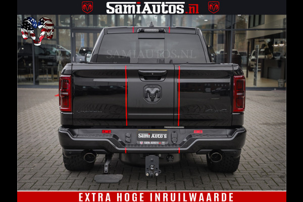 Dodge Ram 1500 Limited Night High Output 540HP 706Nm | Massage + Full Option | De Meest Luxe en Volle Pick-Up in zijn Klasse | Comfortabele Dubbele Cabine met Royale 5 Zitplaatsen | BPM vrij | Nu Leverbaar uit Voorraad | Voorraad Nr 2357 - 5182
