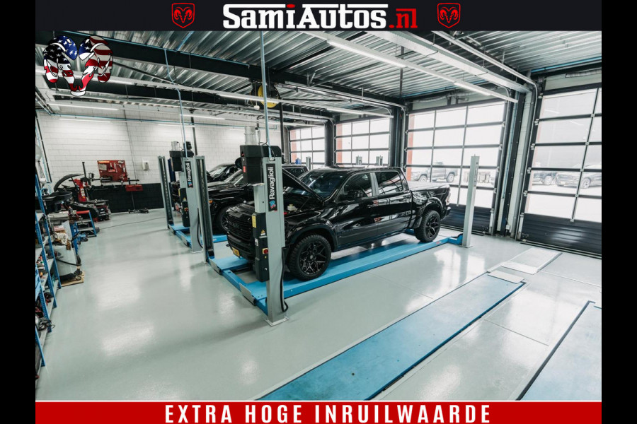 Dodge Ram 1500 Limited Night High Output 540HP 706Nm | Massage + Full Option | De Meest Luxe en Volle Pick-Up in zijn Klasse | Comfortabele Dubbele Cabine met Royale 5 Zitplaatsen | BPM vrij | Nu Leverbaar uit Voorraad | Voorraad Nr 2357 - 5182