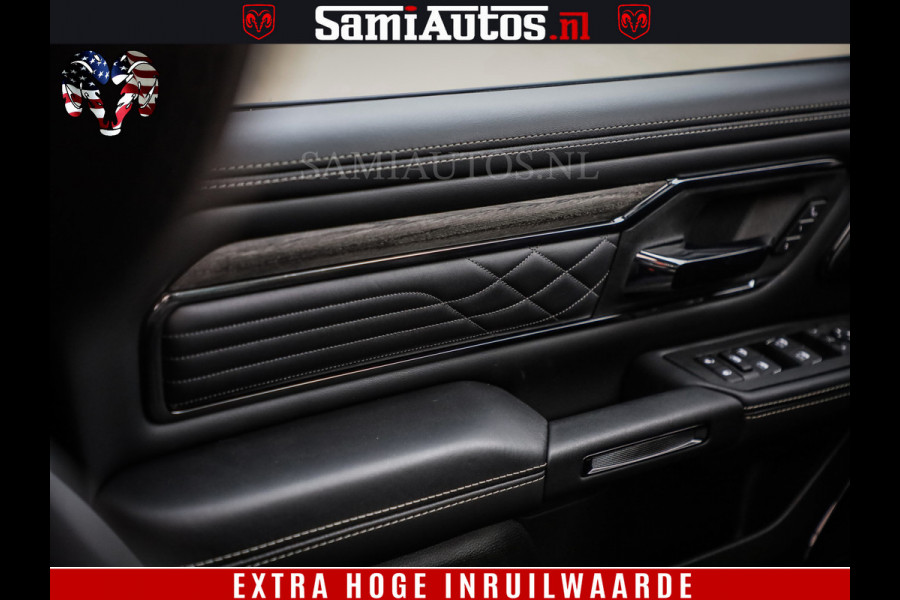 Dodge Ram 1500 Limited Night High Output 540HP 706Nm | Massage + Full Option | De Meest Luxe en Volle Pick-Up in zijn Klasse | Comfortabele Dubbele Cabine met Royale 5 Zitplaatsen | BPM vrij | Nu Leverbaar uit Voorraad | Voorraad Nr 2357 - 5182