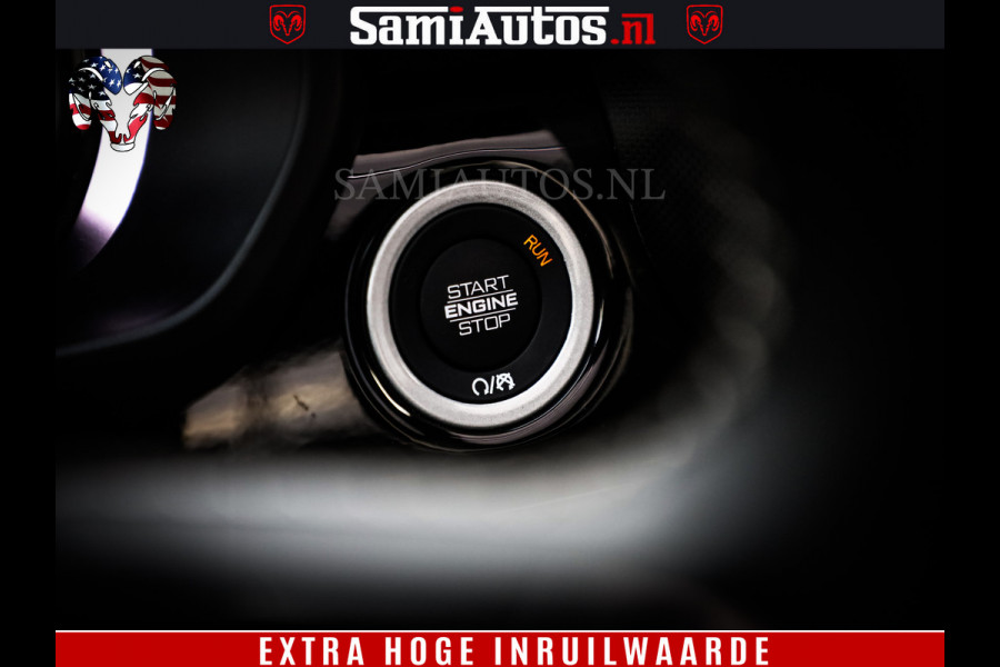 Dodge Ram 1500 Limited Night High Output 540HP 706Nm | Massage + Full Option | De Meest Luxe en Volle Pick-Up in zijn Klasse | Comfortabele Dubbele Cabine met Royale 5 Zitplaatsen | BPM vrij | Nu Leverbaar uit Voorraad | Voorraad Nr 2357 - 5182