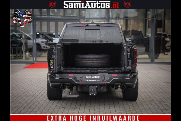 Dodge Ram 1500 Limited Night High Output 540HP 706Nm | Massage + Full Option | De Meest Luxe en Volle Pick-Up in zijn Klasse | Comfortabele Dubbele Cabine met Royale 5 Zitplaatsen | BPM vrij | Nu Leverbaar uit Voorraad | Voorraad Nr 2357 - 5182