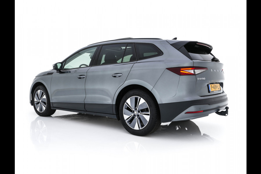 Škoda ENYAQ iV 60 [ 3-Fase ] {SOH-87%} (INCL-BTW) *PANO | FULL-LED | DIGI-COCKPIT | CAMERA | KEYLESS | NAVI-FULLMAP | PRIVACY-GLASS | AMBIENT-LIGHT | ECC | COMFORT-SEATS | DAB + | PDC | CRUISE | CARPLAY | TOWBAR | 19 "ALU*