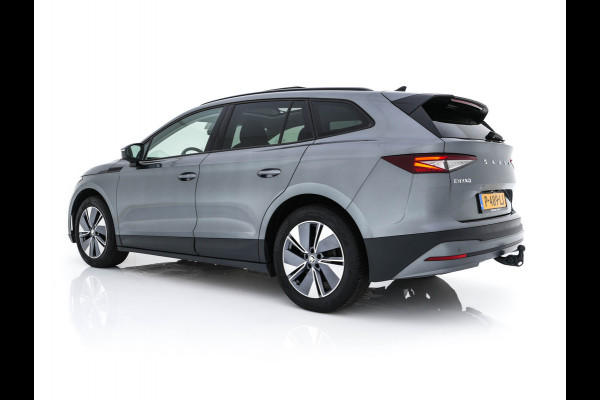 Škoda ENYAQ iV 60 [ 3-Fase ] {SOH-87%} (INCL-BTW) *PANO | FULL-LED | DIGI-COCKPIT | CAMERA | KEYLESS | NAVI-FULLMAP | PRIVACY-GLASS | AMBIENT-LIGHT | ECC | COMFORT-SEATS | DAB + | PDC | CRUISE | CARPLAY | TOWBAR | 19 "ALU*