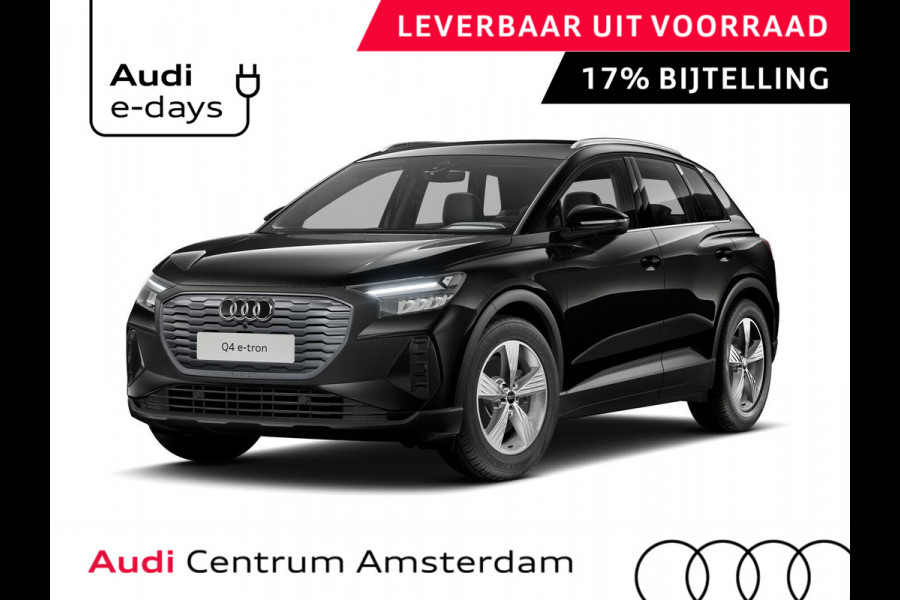 Audi Q4 e-tron 45 quattro Edition 82 kWh 286pk | Stoelverwarming| Dodehoek detectie | Function On Demand | Audi Sound | Elektrische achterklep |