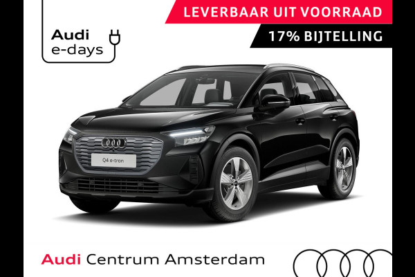 Audi Q4 e-tron 45 quattro Edition 82 kWh 286pk | Stoelverwarming| Dodehoek detectie | Function On Demand | Audi Sound | Elektrische achterklep |