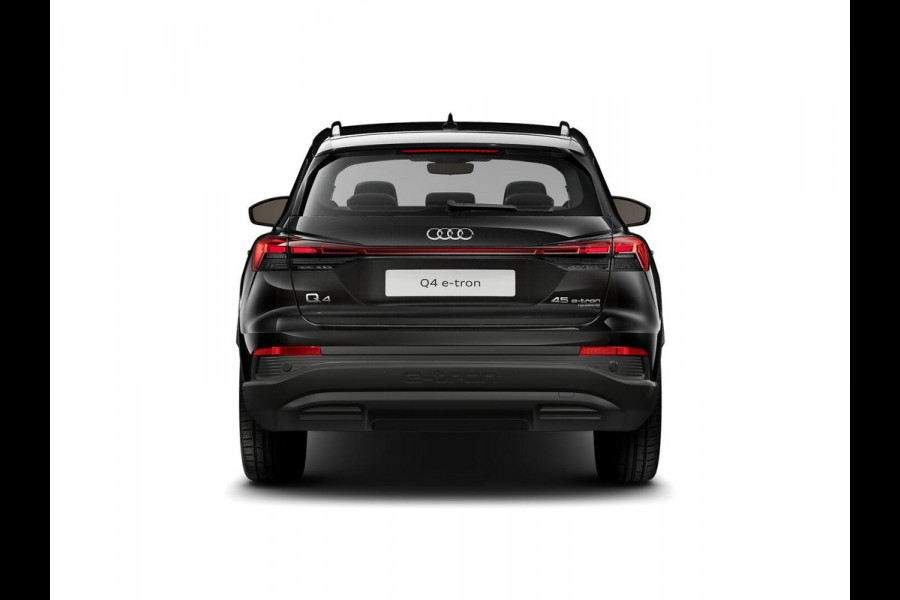 Audi Q4 e-tron 45 quattro Edition 82 kWh 286pk | Stoelverwarming| Dodehoek detectie | Function On Demand | Audi Sound | Elektrische achterklep |