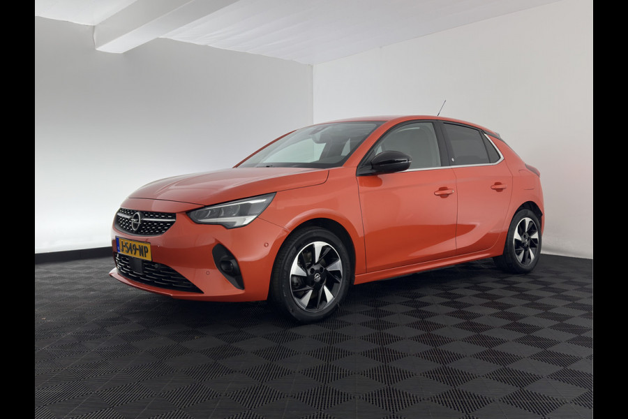 Opel CORSA-E Elegance 50 kWh [ 3-Fase ] {SOH-94%} (INCL-BTW) Aut. *FULL-LED | DIGI-COCKPIT | LEATHER-MICROFIBRE | NAVI-FULLMAP |  CAMERA | CARPLAY | ECC | KEYLESS | CRUISE | DAB | LANE-ASSIST | PDC | SPORT-SEATS | PRIVACY-GLASS | 16"ALU*