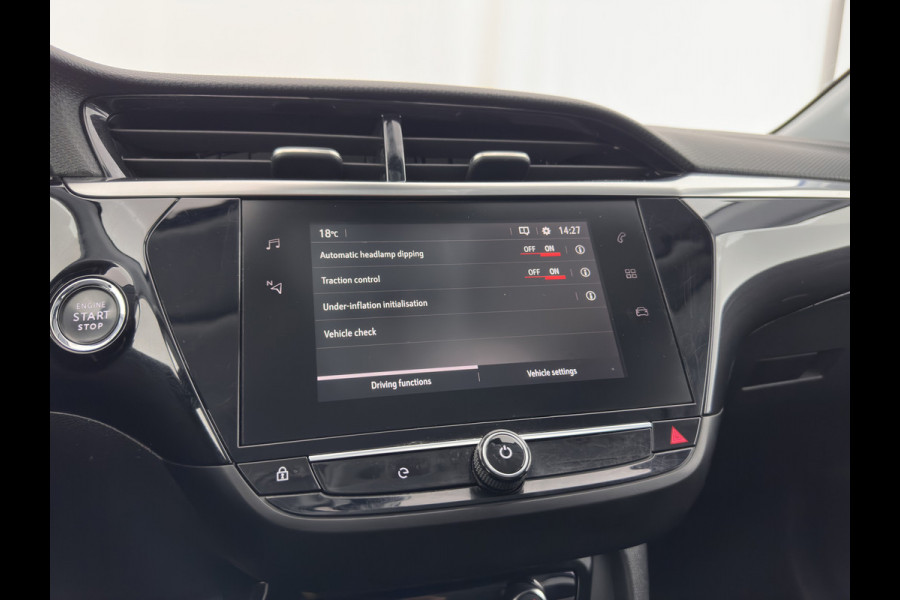 Opel CORSA-E Elegance 50 kWh [ 3-Fase ] {SOH-94%} (INCL-BTW) Aut. *FULL-LED | DIGI-COCKPIT | LEATHER-MICROFIBRE | NAVI-FULLMAP |  CAMERA | CARPLAY | ECC | KEYLESS | CRUISE | DAB | LANE-ASSIST | PDC | SPORT-SEATS | PRIVACY-GLASS | 16"ALU*