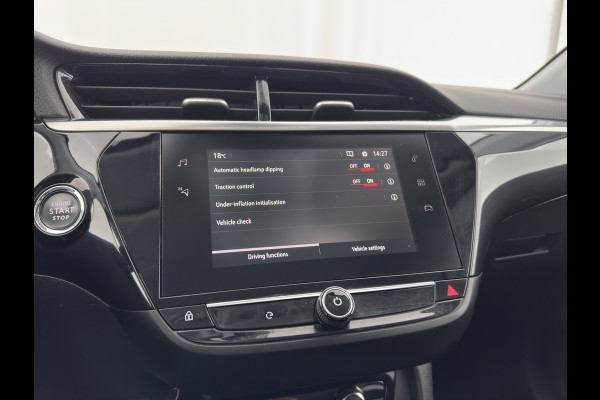 Opel CORSA-E Elegance 50 kWh [ 3-Fase ] {SOH-94%} (INCL-BTW) Aut. *FULL-LED | DIGI-COCKPIT | LEATHER-MICROFIBRE | NAVI-FULLMAP |  CAMERA | CARPLAY | ECC | KEYLESS | CRUISE | DAB | LANE-ASSIST | PDC | SPORT-SEATS | PRIVACY-GLASS | 16"ALU*