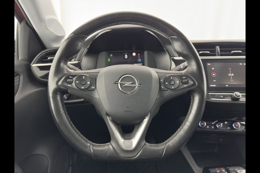 Opel CORSA-E Elegance 50 kWh [ 3-Fase ] {SOH-94%} (INCL-BTW) Aut. *FULL-LED | DIGI-COCKPIT | LEATHER-MICROFIBRE | NAVI-FULLMAP |  CAMERA | CARPLAY | ECC | KEYLESS | CRUISE | DAB | LANE-ASSIST | PDC | SPORT-SEATS | PRIVACY-GLASS | 16"ALU*