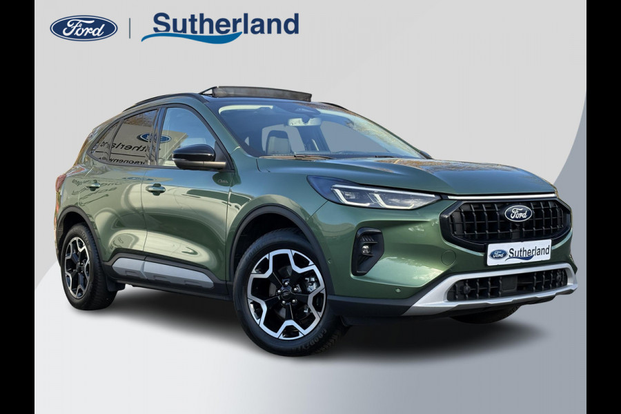 Ford Kuga 2.5 FHEV Active X 190pk |  Driver Assistance Pack | Technology Pack | Winterpack | Panoramadak | All Weather Banden | Reservewiel | Geen stekker nodig