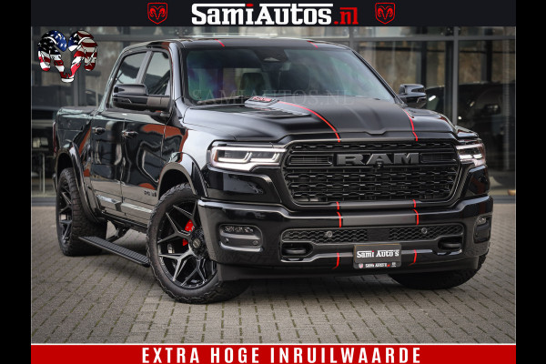 Dodge Ram 1500 Limited High Output 540HP 706Nm | Massage + Full Option | De Meest Luxe en Volle Pick-Up in zijn Klasse | Comfortabele Dubbele Cabine met Royale 5 Zitplaatsen | HULK PACK MEERPRIJS |  Voorraad Nr 2318 - 5415