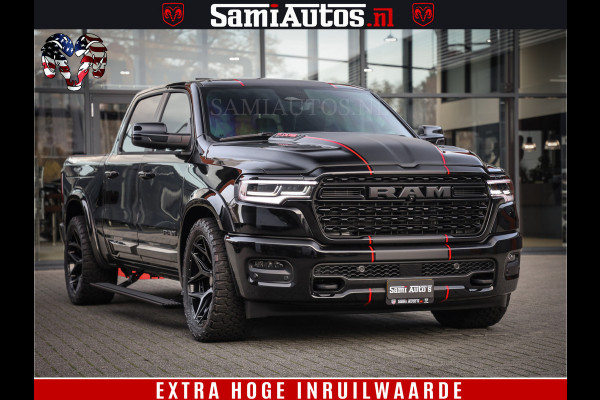 Dodge Ram 1500 Limited High Output 540HP 706Nm | Massage + Full Option | De Meest Luxe en Volle Pick-Up in zijn Klasse | Comfortabele Dubbele Cabine met Royale 5 Zitplaatsen | HULK PACK MEERPRIJS |  Voorraad Nr 2318 - 5415