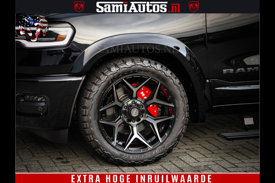Dodge Ram 1500 Limited High Output 540HP 706Nm | Massage + Full Option | De Meest Luxe en Volle Pick-Up in zijn Klasse | Comfortabele Dubbele Cabine met Royale 5 Zitplaatsen | HULK PACK MEERPRIJS |  Voorraad Nr 2318 - 5415